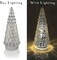 Silver Mercury Glass Christmas Tree(	Silver)4.4"D x 4.4"W x 10"H